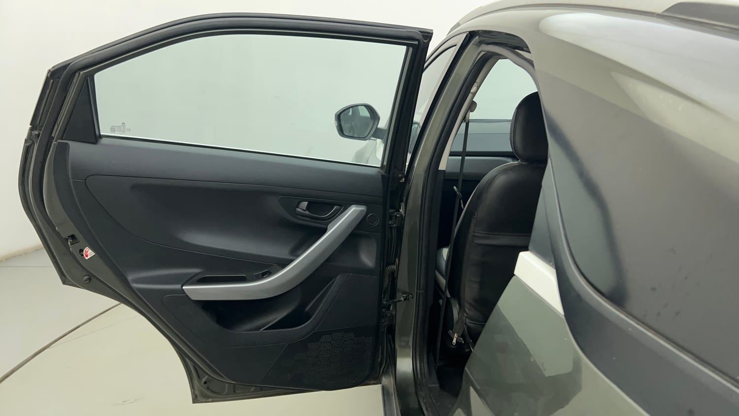 Used 2021 Tata Nexon XM Petrol Manual interior LEFT REAR DOOR OPEN VIEW