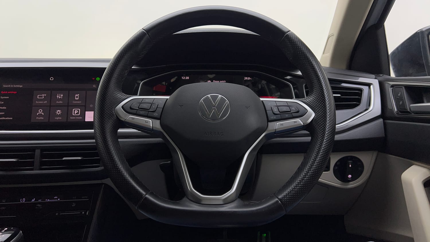 Used 2023 Volkswagen Virtus GT Plus 1.5 TSI EVO DSG Petrol Automatic interior STEERING VIEW