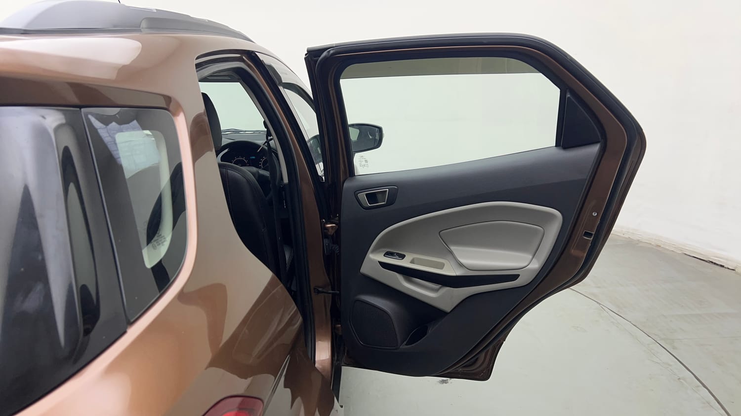 Used 2017 Ford EcoSport Trend+ 1.0L EcoBoost Petrol Manual interior RIGHT REAR DOOR OPEN VIEW