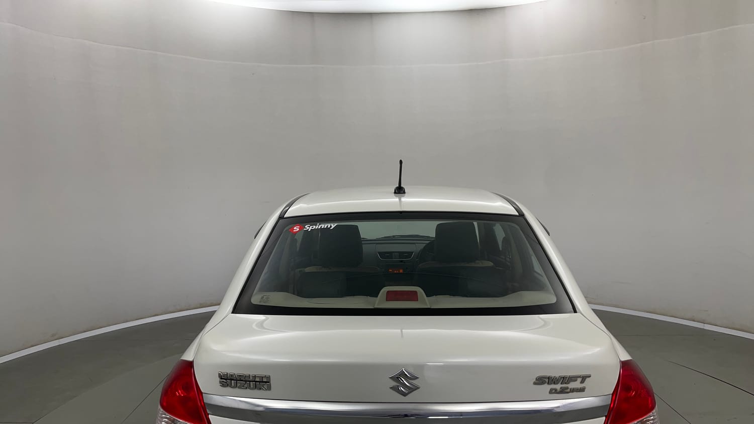 Used 2015 Maruti Suzuki Swift Dzire VXI Petrol Manual exterior BACK WINDSHIELD VIEW