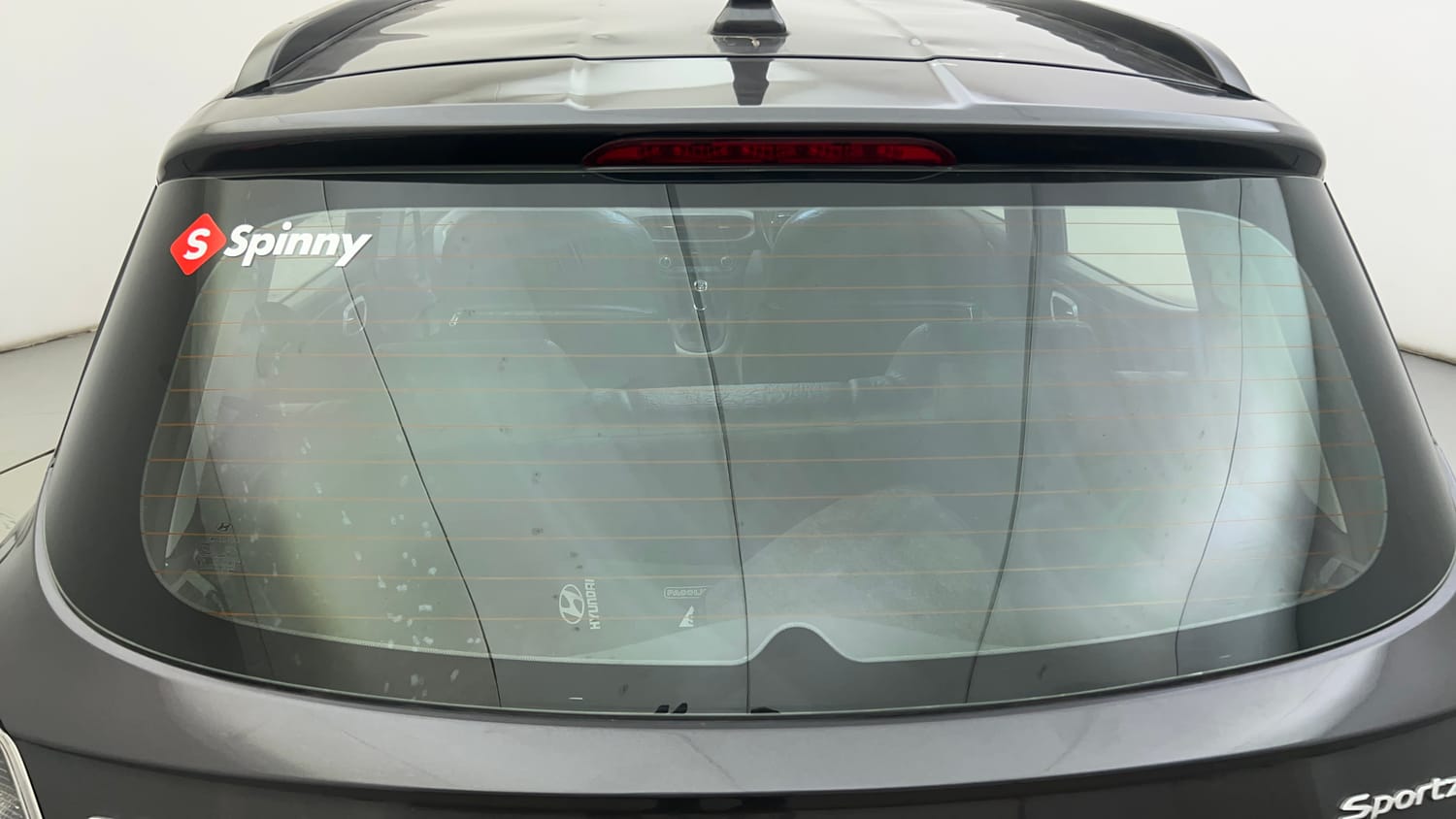 Used 2020 Hyundai Grand i10 Nios Sportz Petrol+cng(outside fitted) Cng Manual exterior BACK WINDSHIELD VIEW