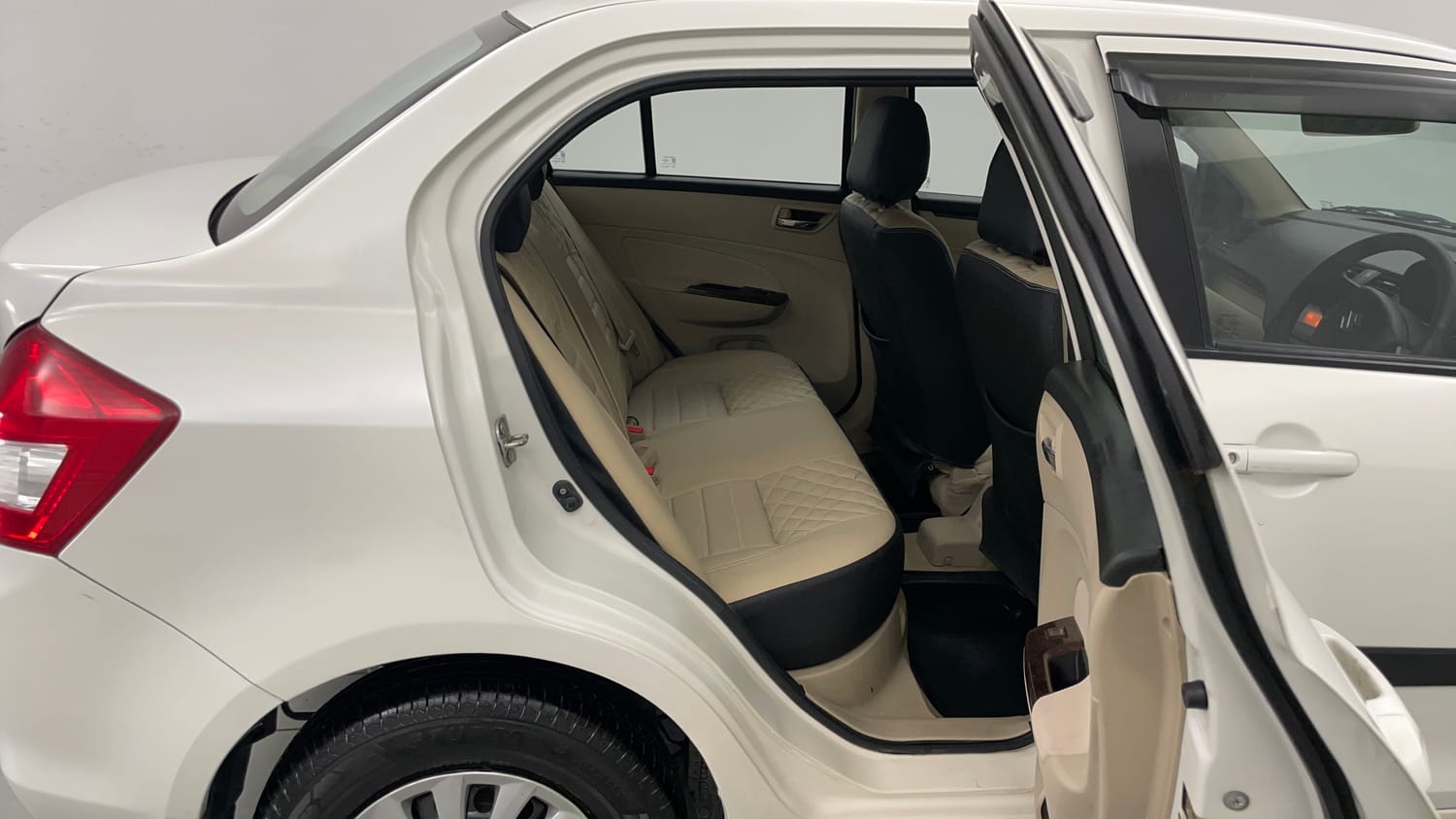 Used 2015 Maruti Suzuki Swift Dzire VXI Petrol Manual interior RIGHT SIDE REAR DOOR CABIN VIEW