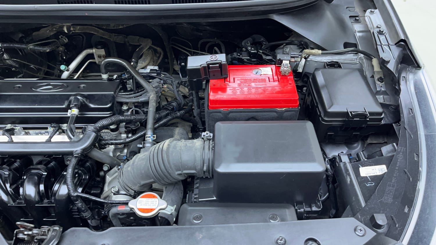Used 2017 Hyundai Elite i20 Asta 1.2 Petrol Manual engine ENGINE LEFT SIDE VIEW