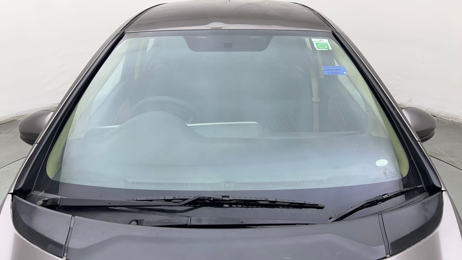 Used 2015 Honda Jazz V AT Petrol Petrol Automatic exterior FRONT WINDSHIELD VIEW