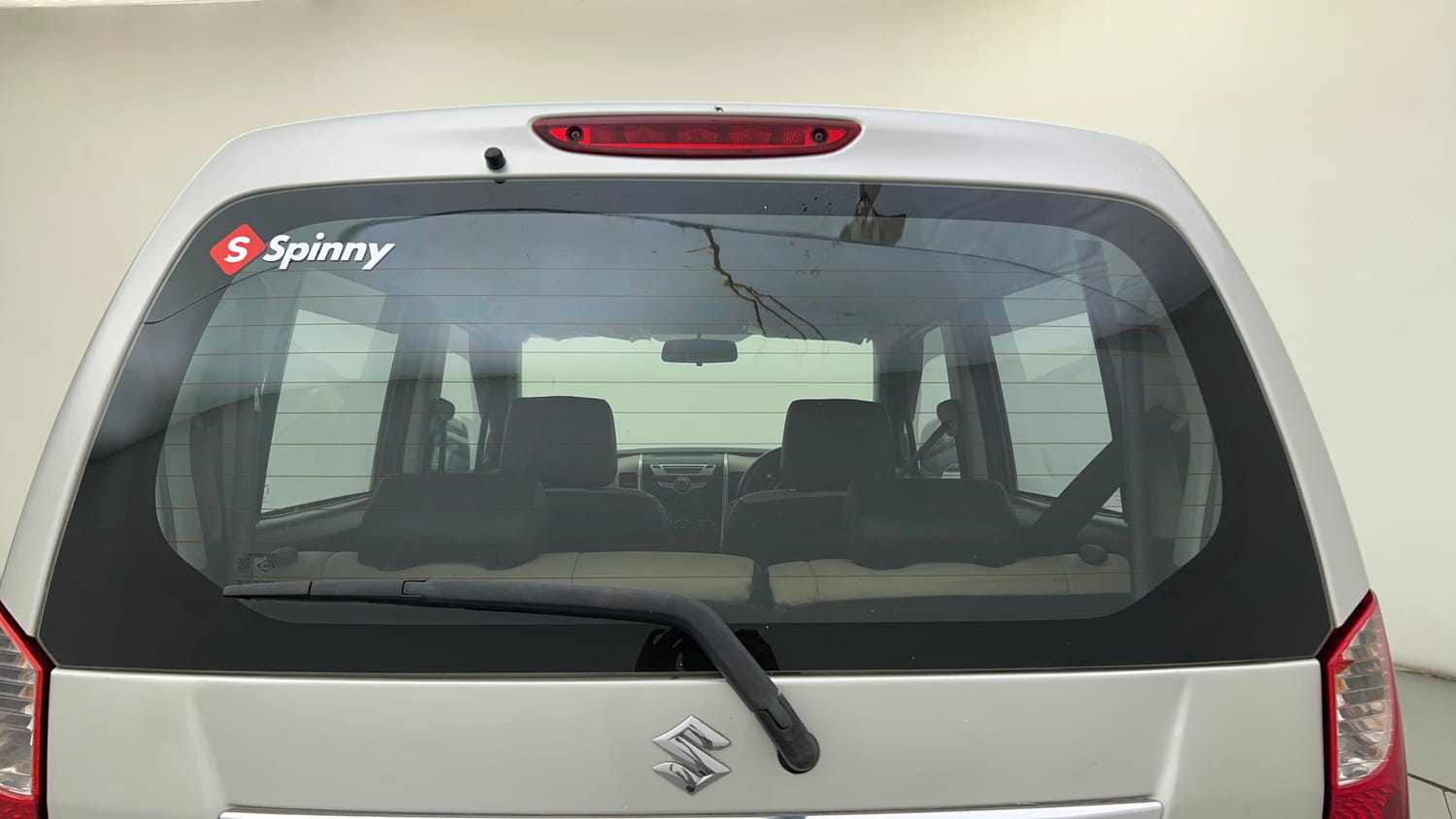 Used 2016 Maruti Suzuki Wagon R 1.0 VXI Petrol + CNG (Outside Fitted) Cng Manual exterior BACK WINDSHIELD VIEW