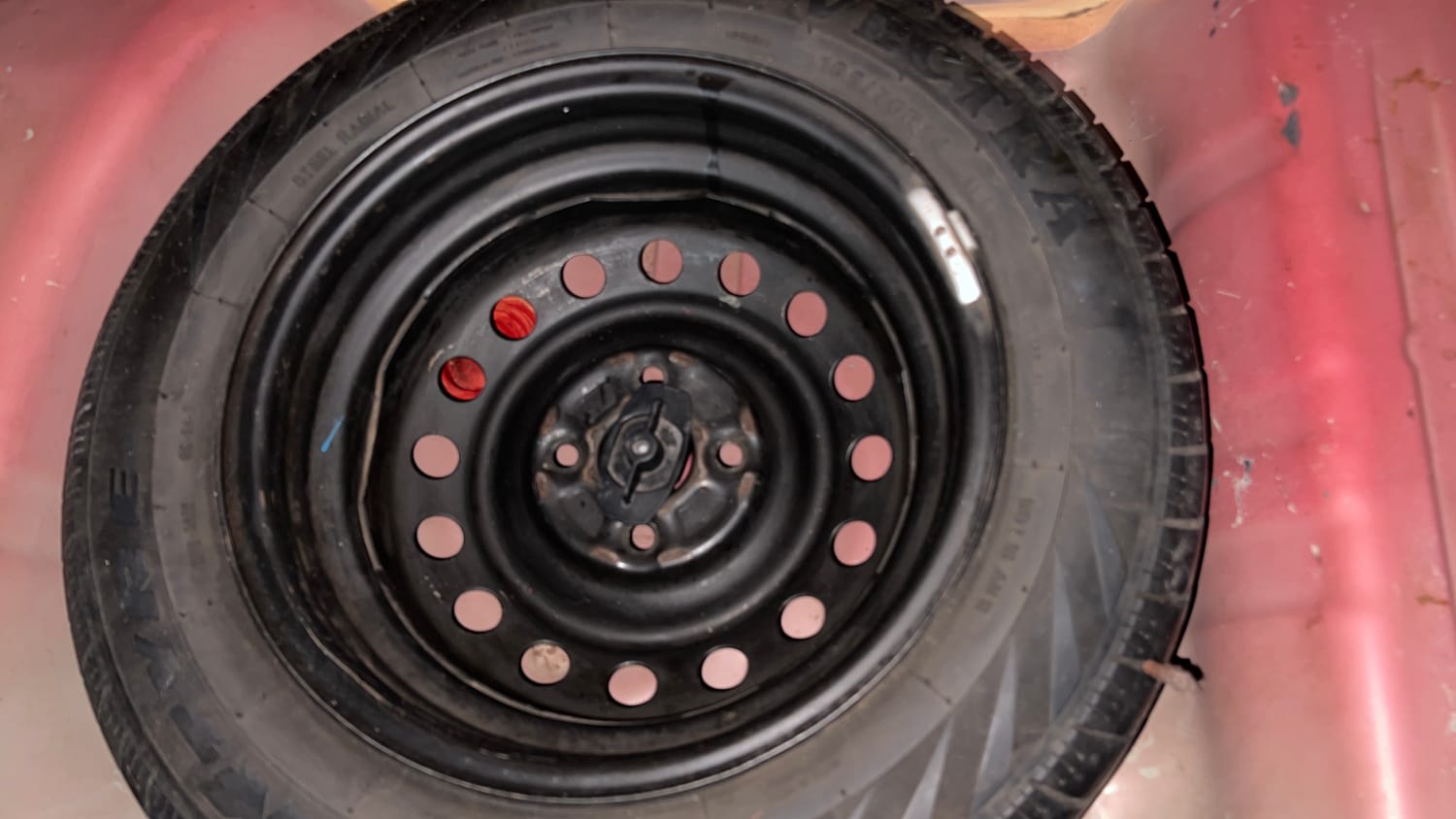 Used 2015 Maruti Suzuki Celerio VXi AMT Petrol Automatic tyres SPARE TYRE VIEW