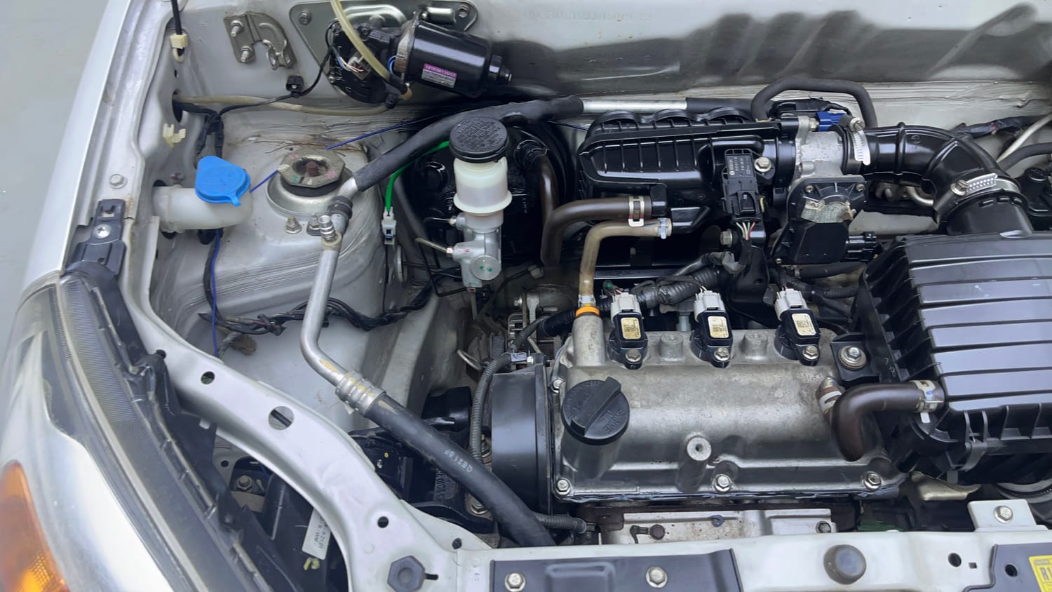 Used 2018 Maruti Suzuki Alto 800 LXi (O) Petrol Manual engine ENGINE RIGHT SIDE VIEW