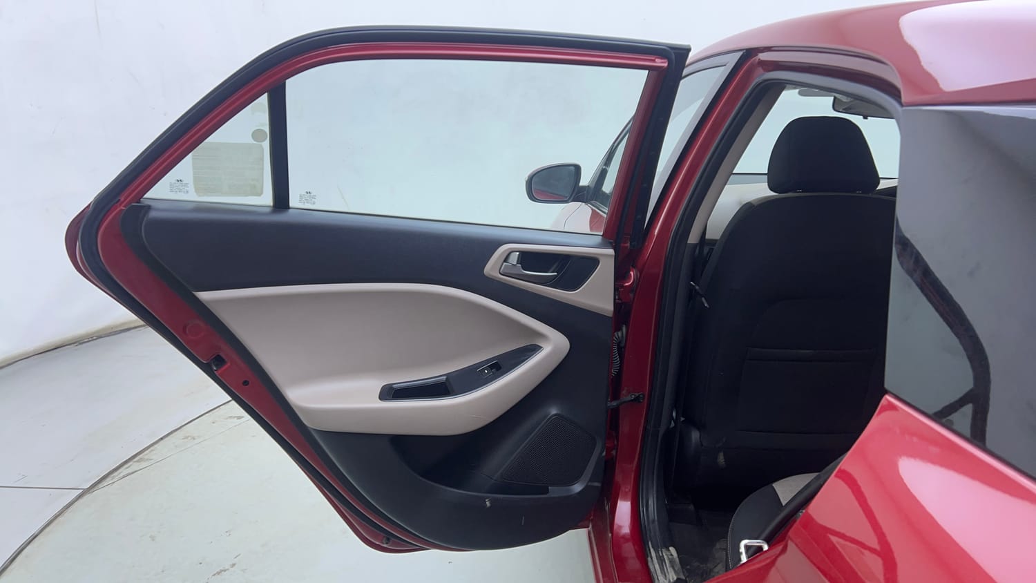Used 2017 Hyundai Elite i20 Asta 1.2 Petrol Manual interior LEFT REAR DOOR OPEN VIEW