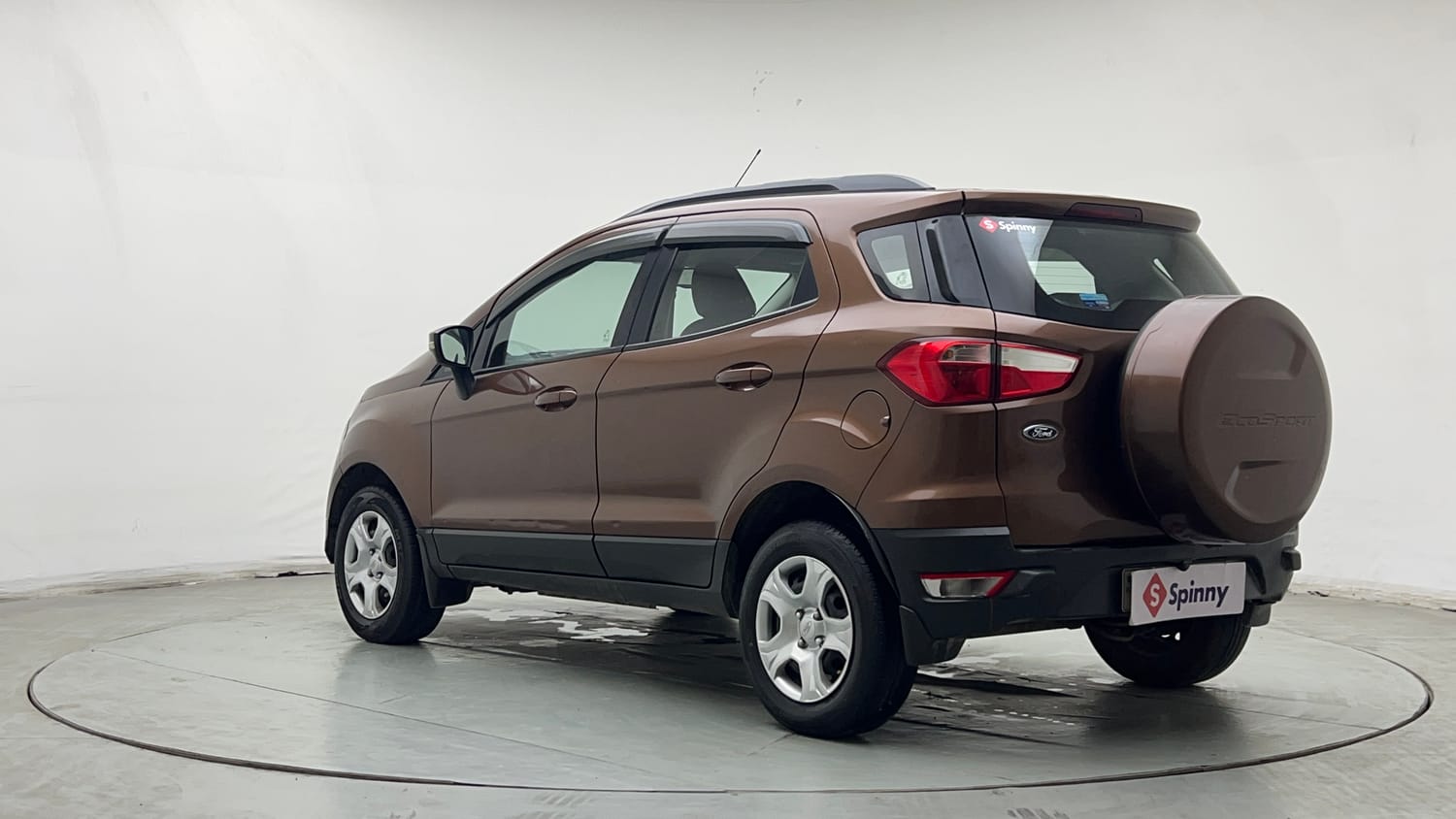 Used 2017 Ford EcoSport Trend+ 1.0L EcoBoost Petrol Manual exterior LEFT REAR CORNER VIEW