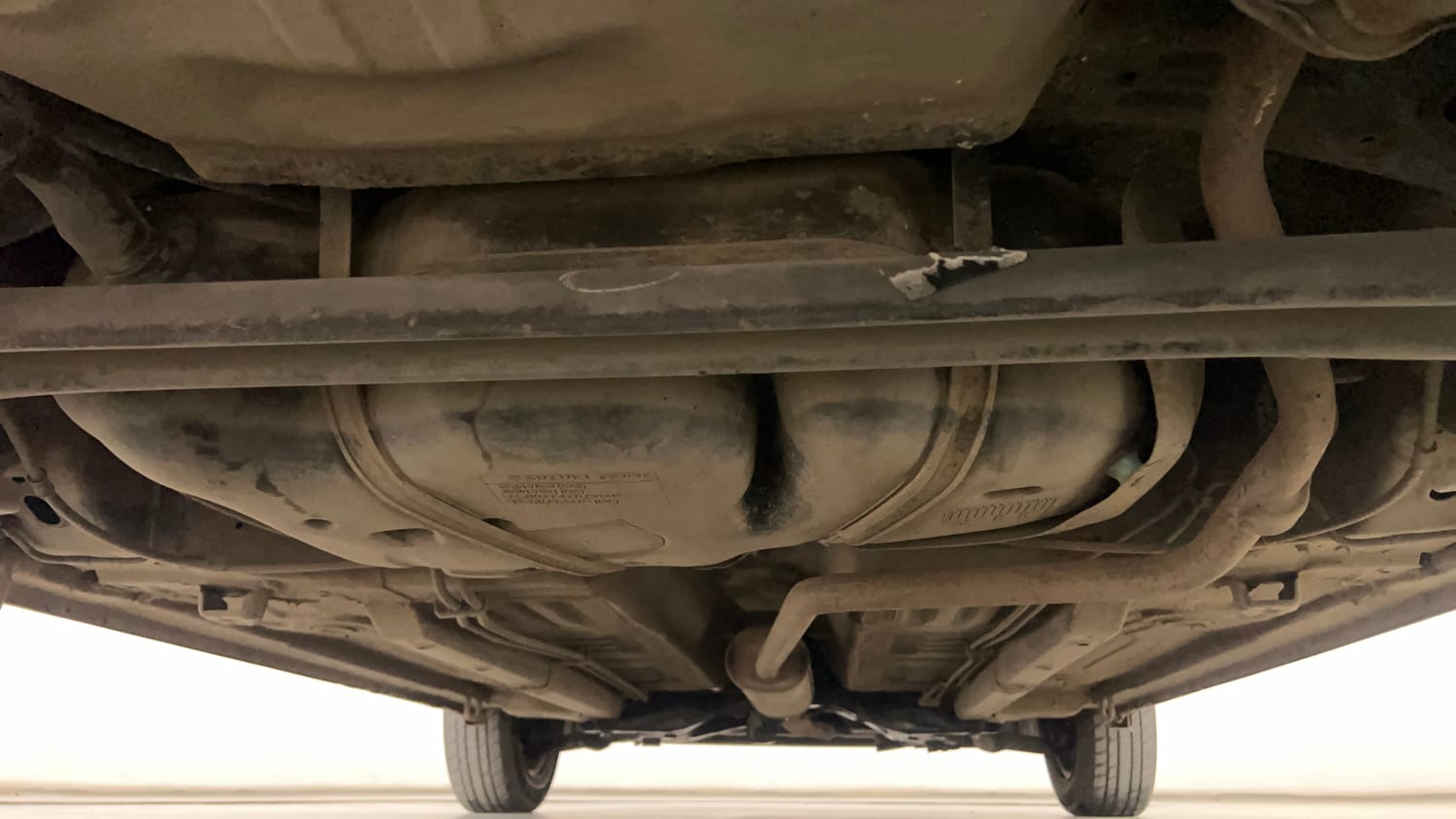Used 2016 Maruti Suzuki Celerio ZXi AMT Petrol Automatic extra REAR UNDERBODY VIEW (TAKEN FROM REAR)
