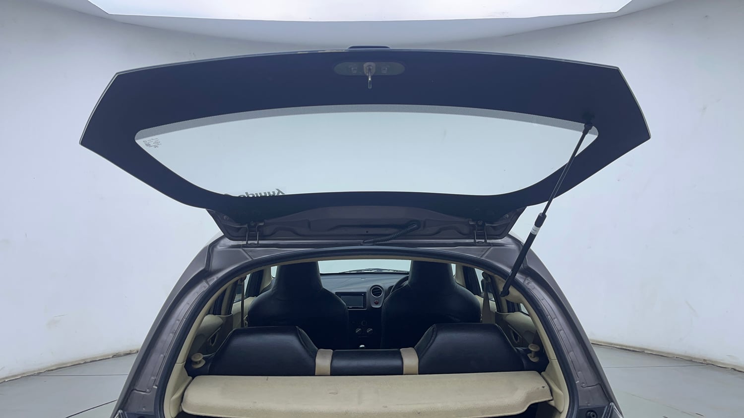 Used 2013 Honda Brio S(O)MT Petrol Manual interior DICKY DOOR OPEN VIEW