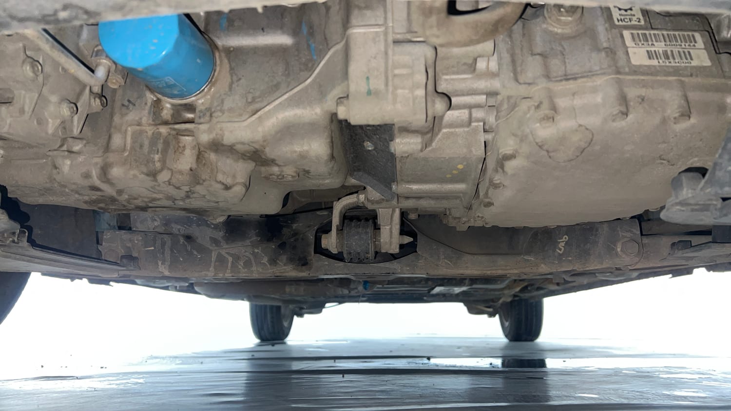 Used 2022 Honda Jazz VX CVT Petrol Automatic extra FRONT LEFT UNDERBODY VIEW