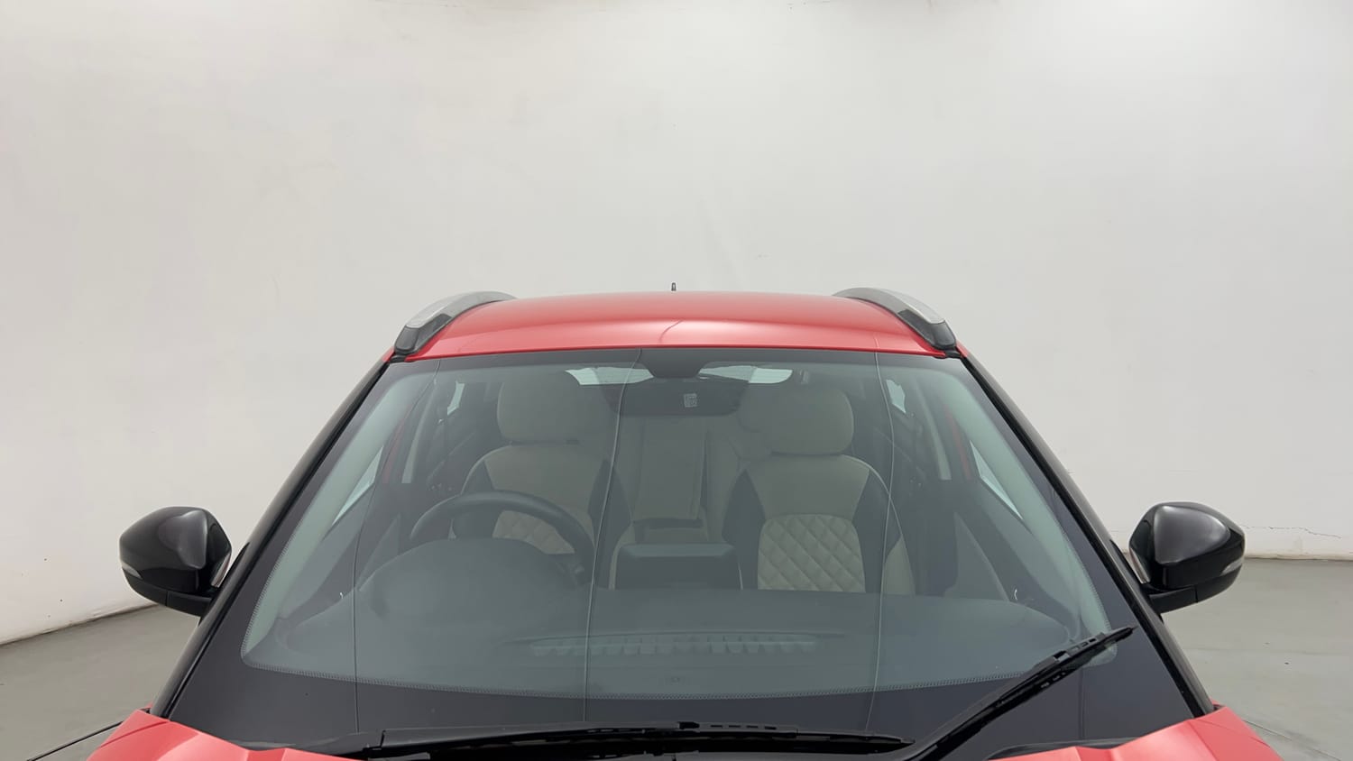 Used 2021 Tata Nexon XZA Plus Petrol Automatic exterior FRONT WINDSHIELD VIEW