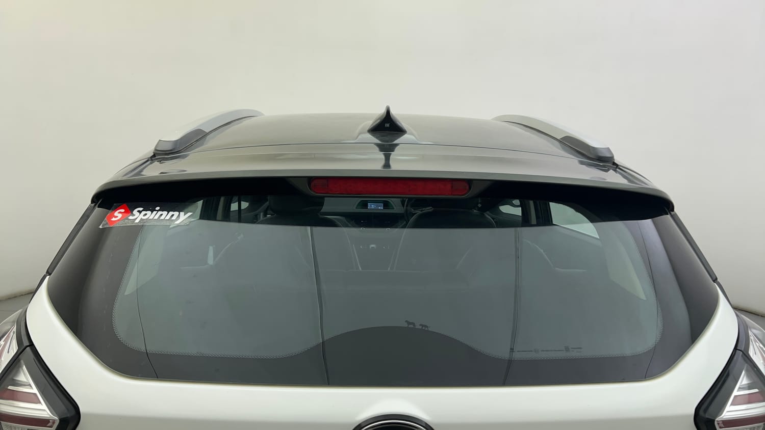 Used 2021 Tata Nexon XM Petrol Manual exterior BACK WINDSHIELD VIEW