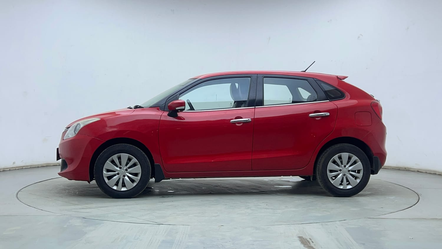 Used 2016 Maruti Suzuki Baleno Delta 1.2 AT Petrol Automatic exterior LEFT SIDE VIEW
