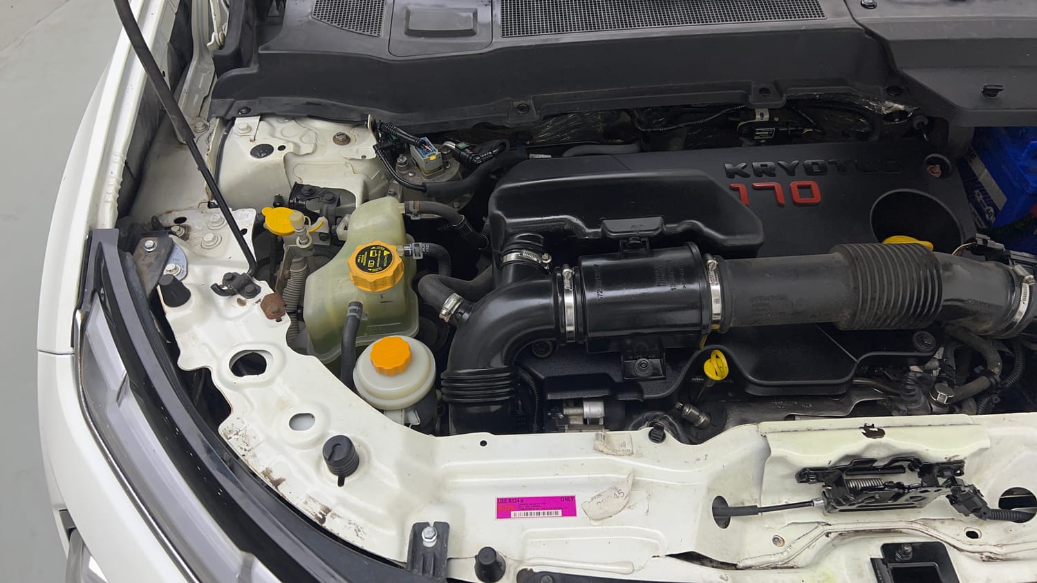 Used 2021 Tata Harrier XZA Plus Dual Tone Diesel Automatic engine ENGINE RIGHT SIDE VIEW