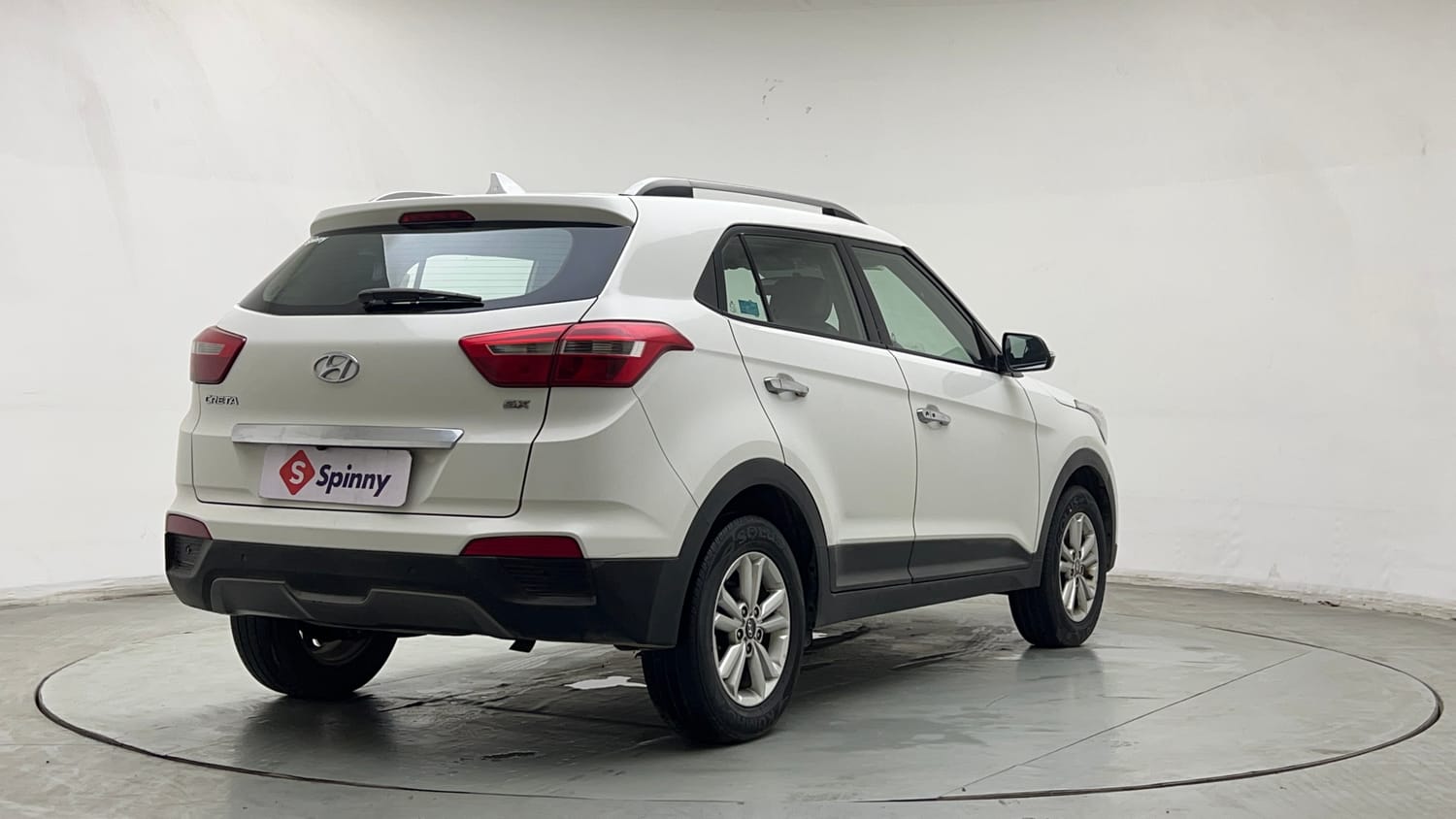 Used 2017 Hyundai Creta SX Plus 1.6  Petrol Petrol Manual exterior RIGHT REAR CORNER VIEW