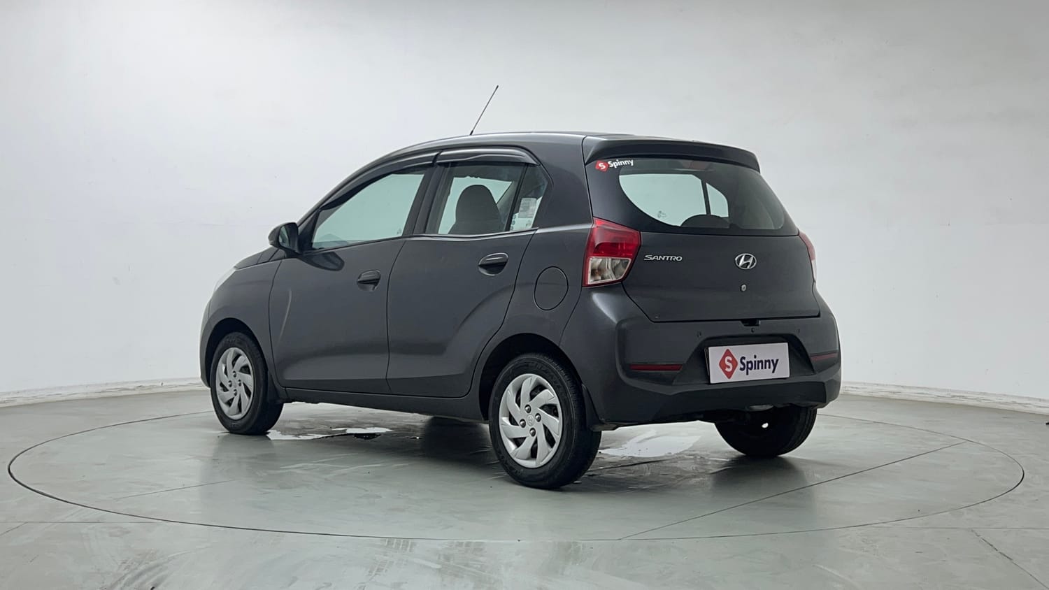Used 2022 Hyundai Santro Sportz Petrol Manual exterior LEFT REAR CORNER VIEW