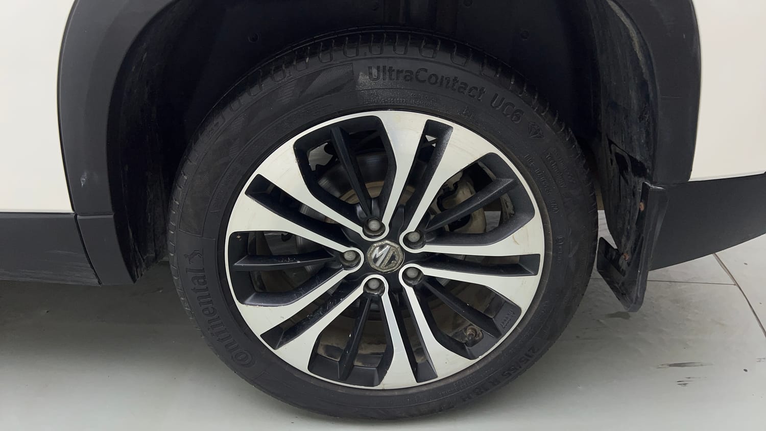 Used 2021 MG Motors Hector Sharp 1.5 Petrol Turbo DCT Petrol Automatic tyres LEFT REAR TYRE RIM VIEW
