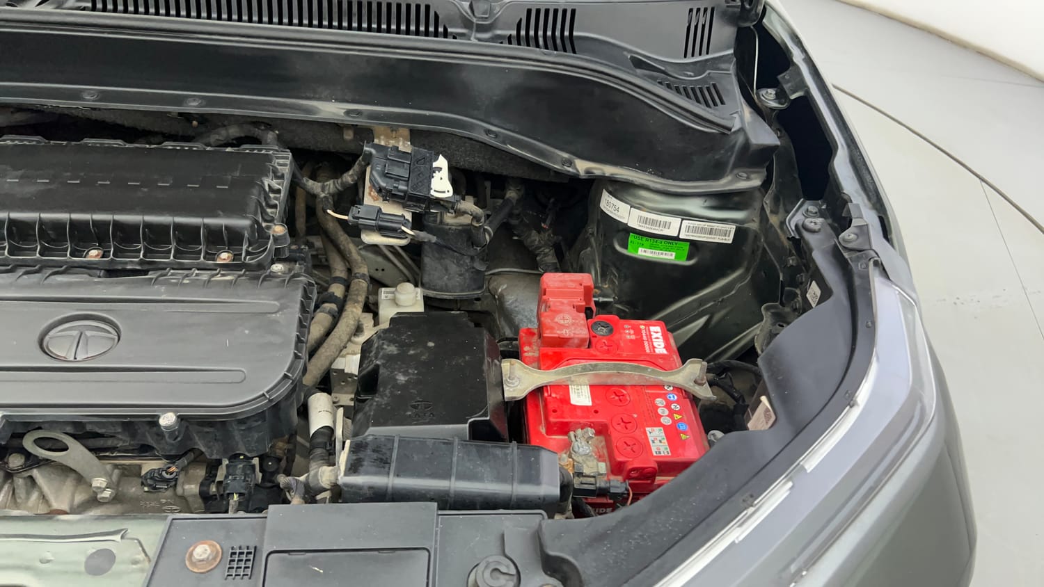 Used 2023 Tata Punch Camo Accomplished AMT Petrol Automatic engine ENGINE LEFT SIDE VIEW