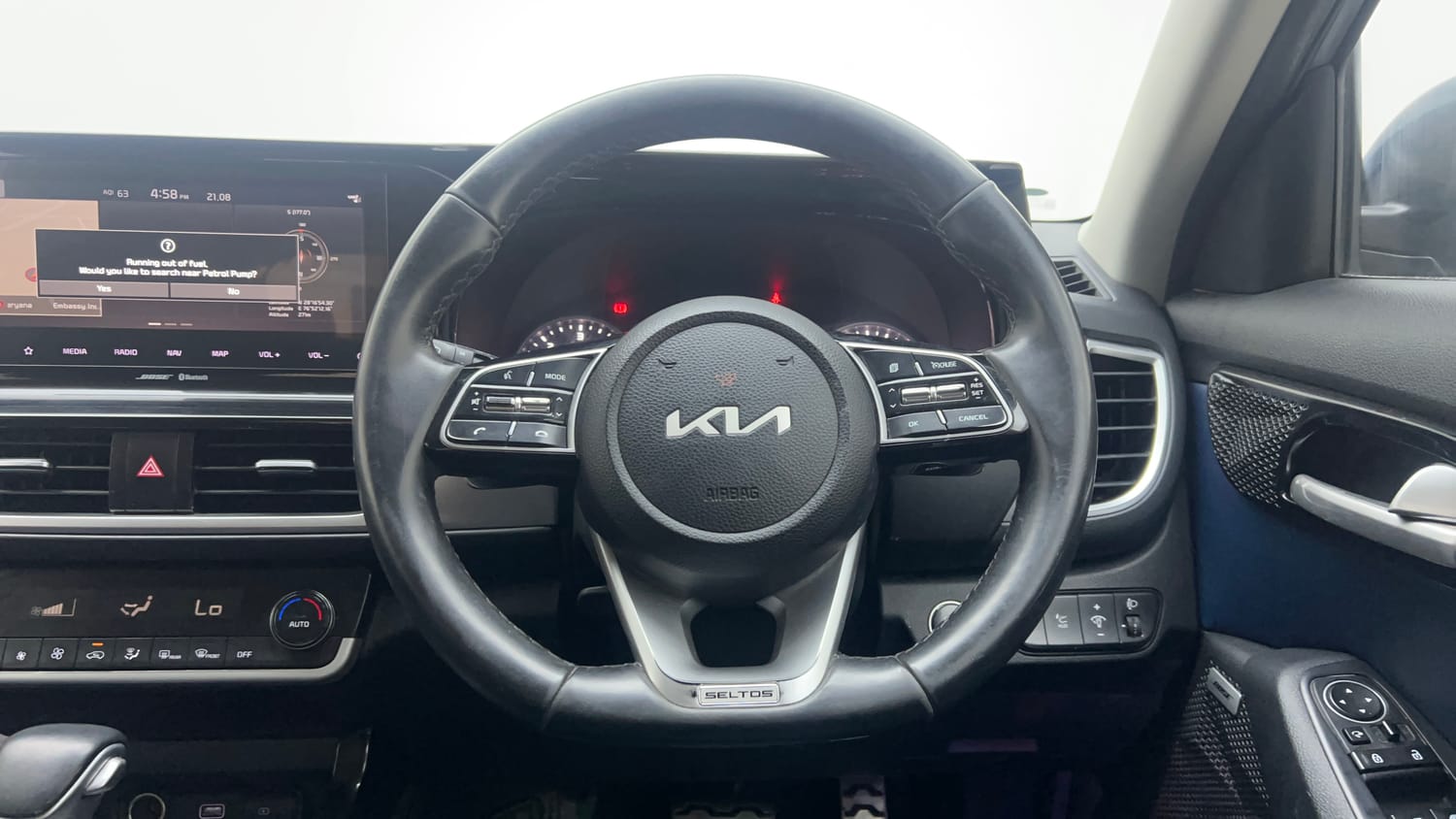 Used 2022 Kia Seltos X Line 1.5 Diesel AT Diesel Automatic interior STEERING VIEW