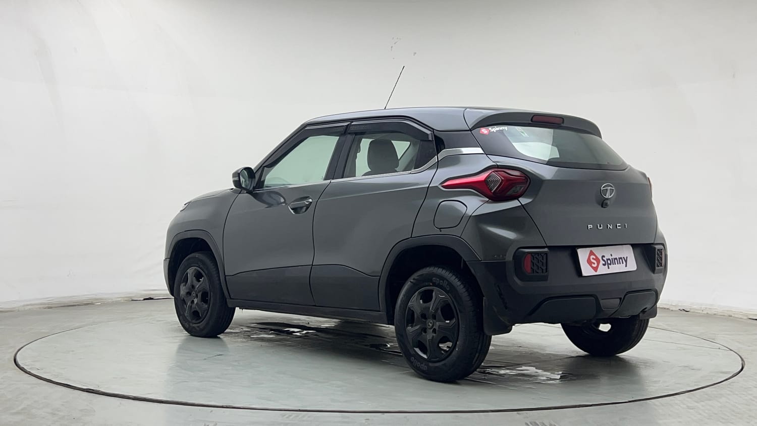 Used 2022 Tata Punch Accomplished AMT Petrol Automatic exterior LEFT REAR CORNER VIEW