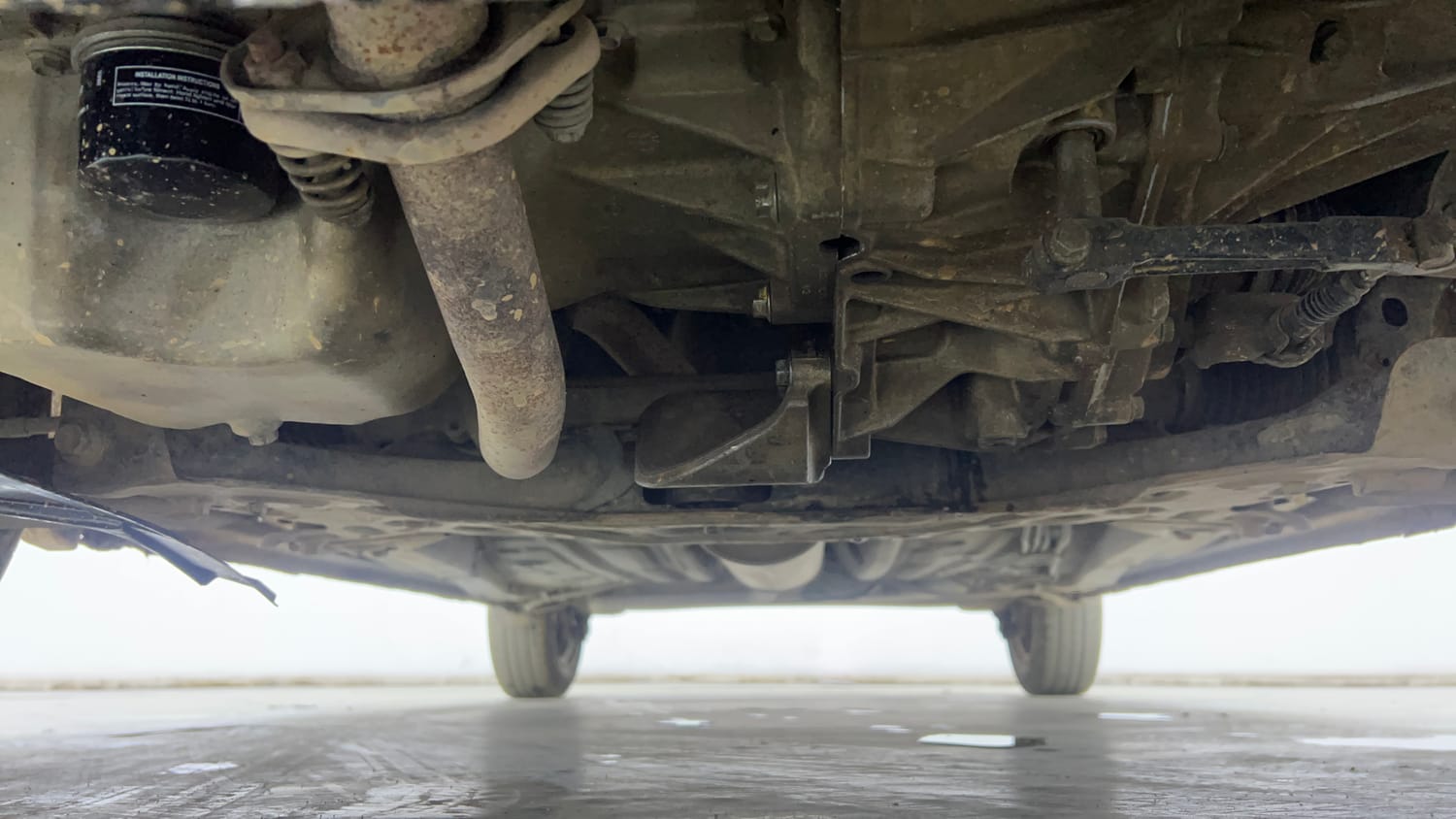 Used 2020 Maruti Suzuki Wagon R ZXi 1.2 Petrol Manual extra FRONT LEFT UNDERBODY VIEW