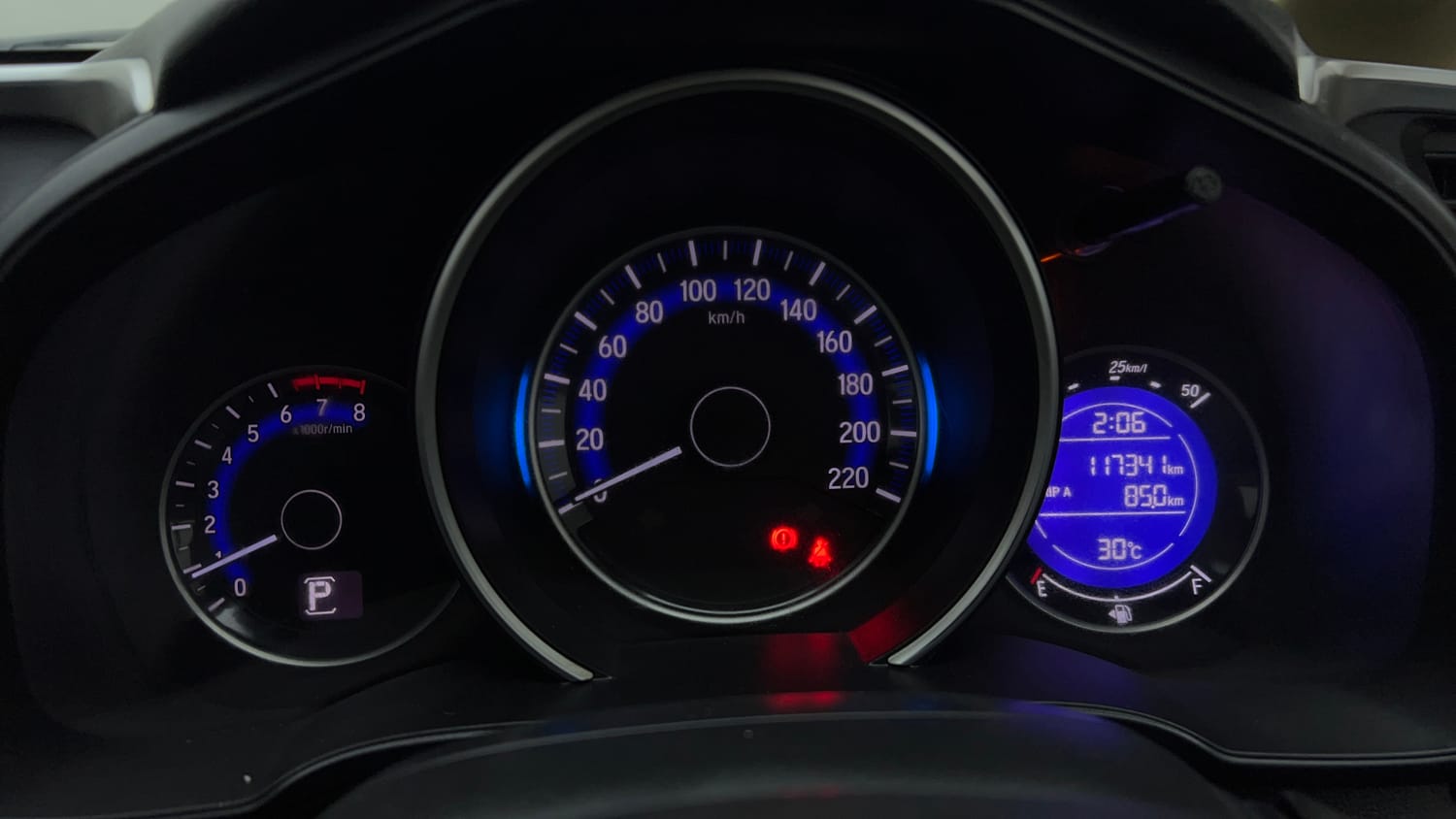 Used 2015 Honda Jazz V AT Petrol Petrol Automatic interior CLUSTERMETER VIEW