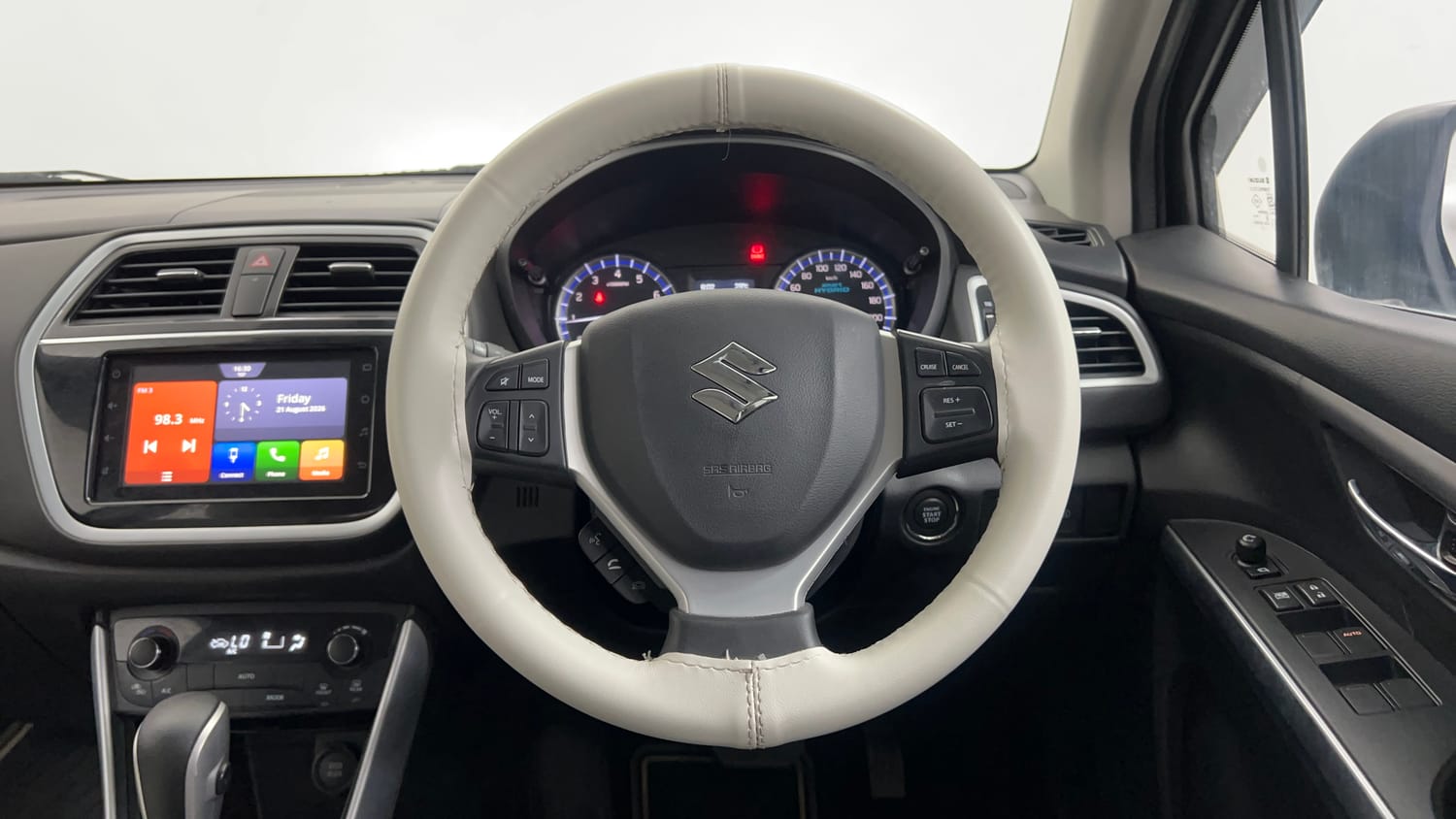 Used 2022 Maruti Suzuki S-Cross Alpha AT Petrol Automatic interior STEERING VIEW