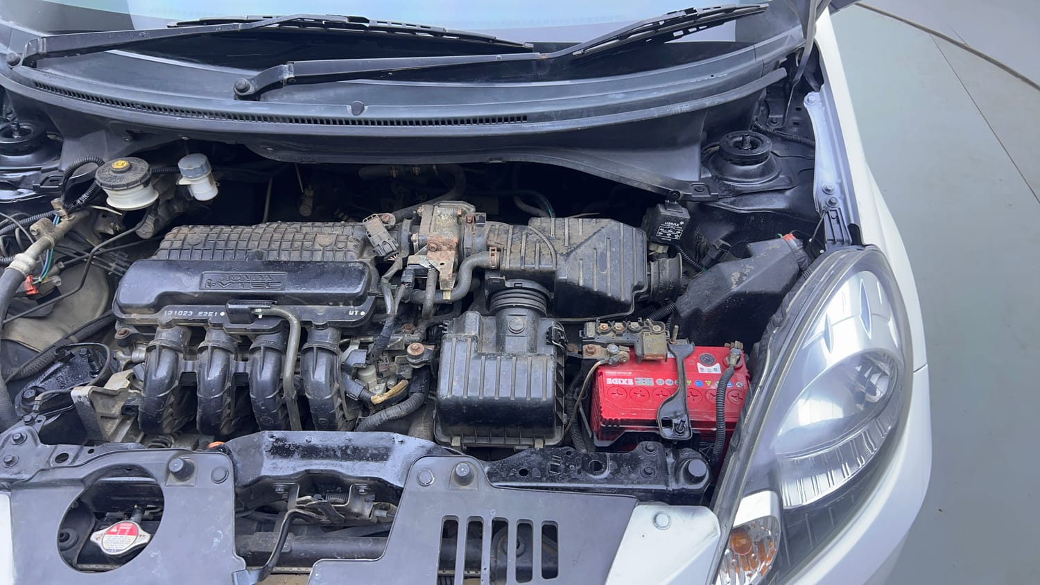 Used 2013 Honda Amaze 1.2 S i-VTEC Petrol Manual engine ENGINE LEFT SIDE VIEW