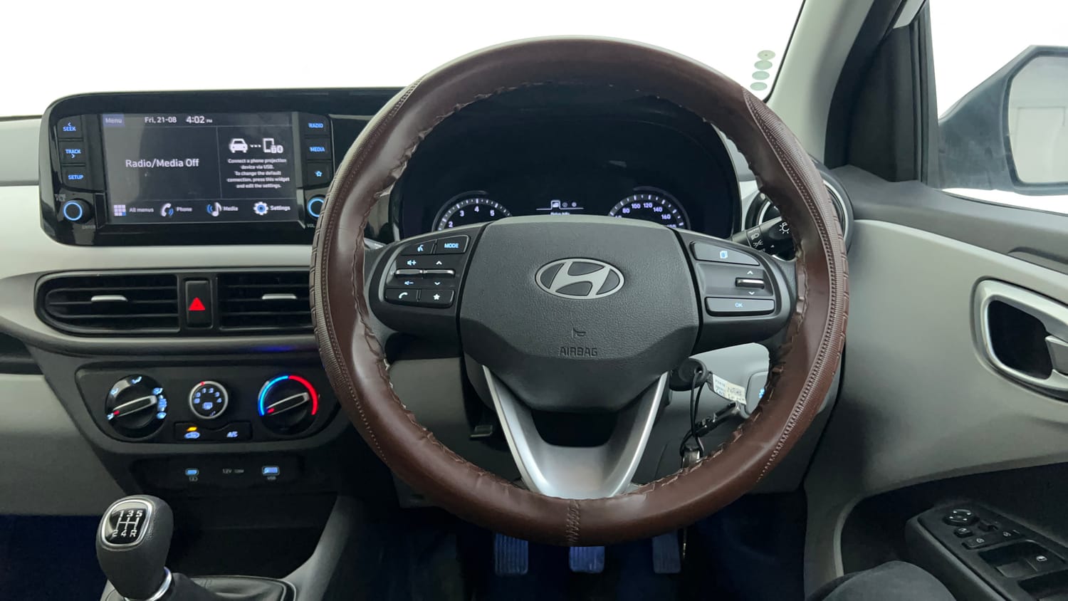 Used 2024 Hyundai Grand i10 Nios Sportz 1.2 Kappa CNG Cng Manual interior STEERING VIEW
