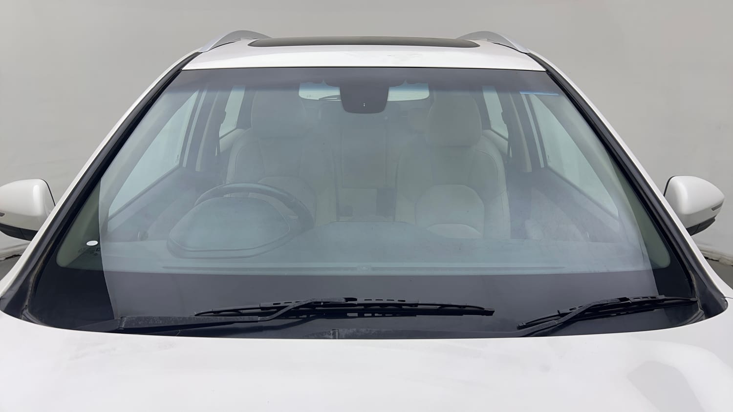 Used 2021 MG Motors Hector Sharp 1.5 Petrol Turbo DCT Petrol Automatic exterior FRONT WINDSHIELD VIEW