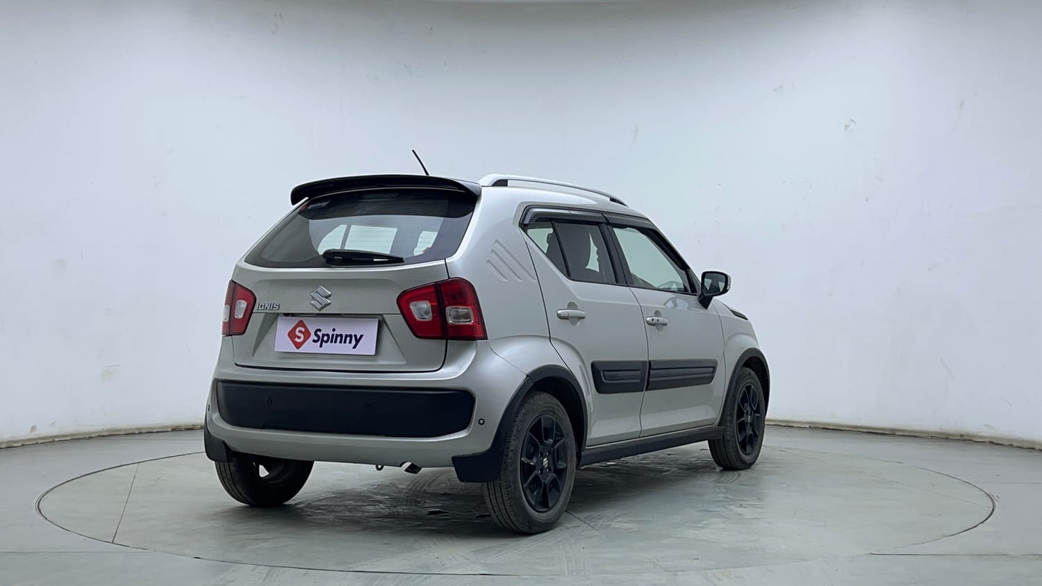 Used 2020 Maruti Suzuki Ignis Alpha 1.2 AMT Petrol Automatic exterior RIGHT REAR CORNER VIEW