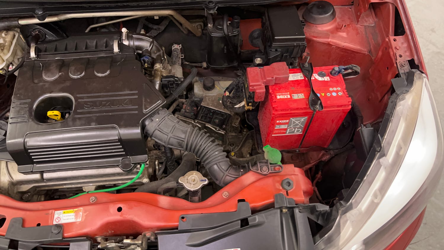 Used 2016 Maruti Suzuki Celerio ZXi AMT Petrol Automatic engine ENGINE LEFT SIDE VIEW
