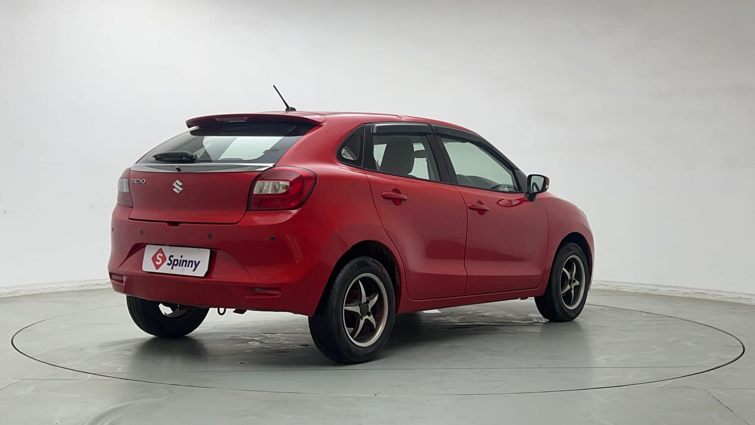 Used 2015 Maruti Suzuki Baleno Delta 1.2 Petrol Manual exterior RIGHT REAR CORNER VIEW