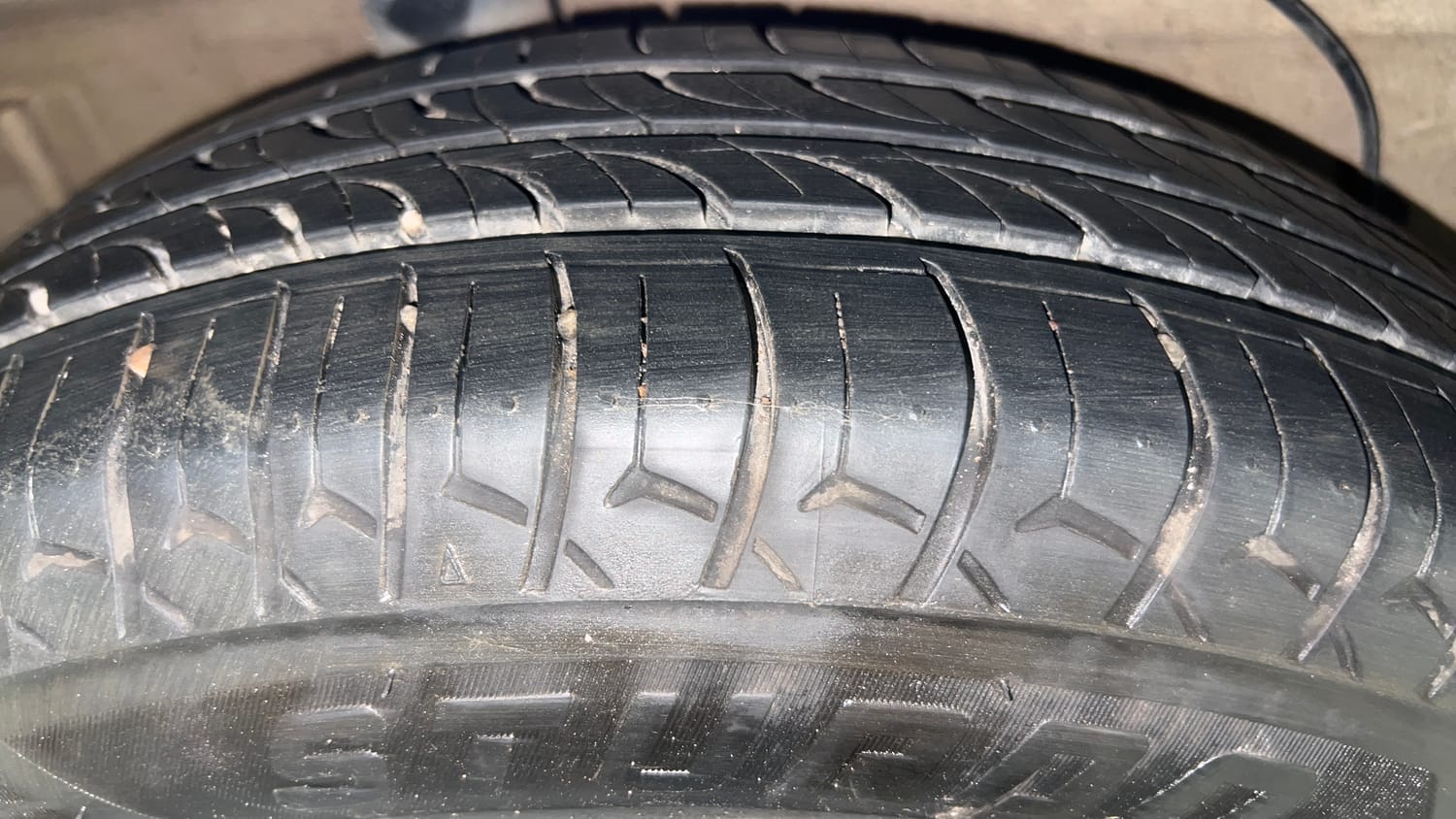 Used 2019 Maruti Suzuki Celerio ZXi Petrol Manual tyres RIGHT REAR TYRE TREAD VIEW
