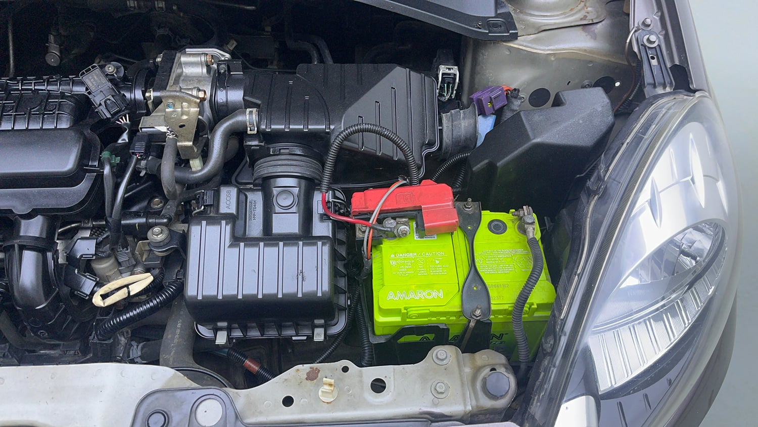 Used 2013 Honda Brio S(O)MT Petrol Manual engine ENGINE LEFT SIDE VIEW