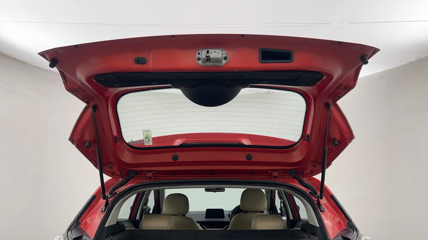 Used 2021 Tata Nexon XZA Plus Petrol Automatic interior DICKY DOOR OPEN VIEW