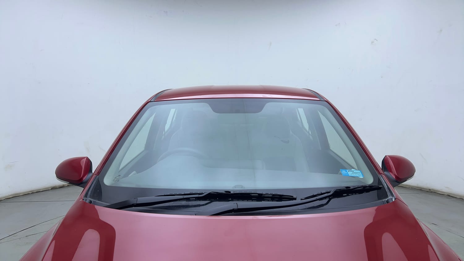 Used 2020 Hyundai Aura SX 1.2 Petrol Petrol Manual exterior FRONT WINDSHIELD VIEW