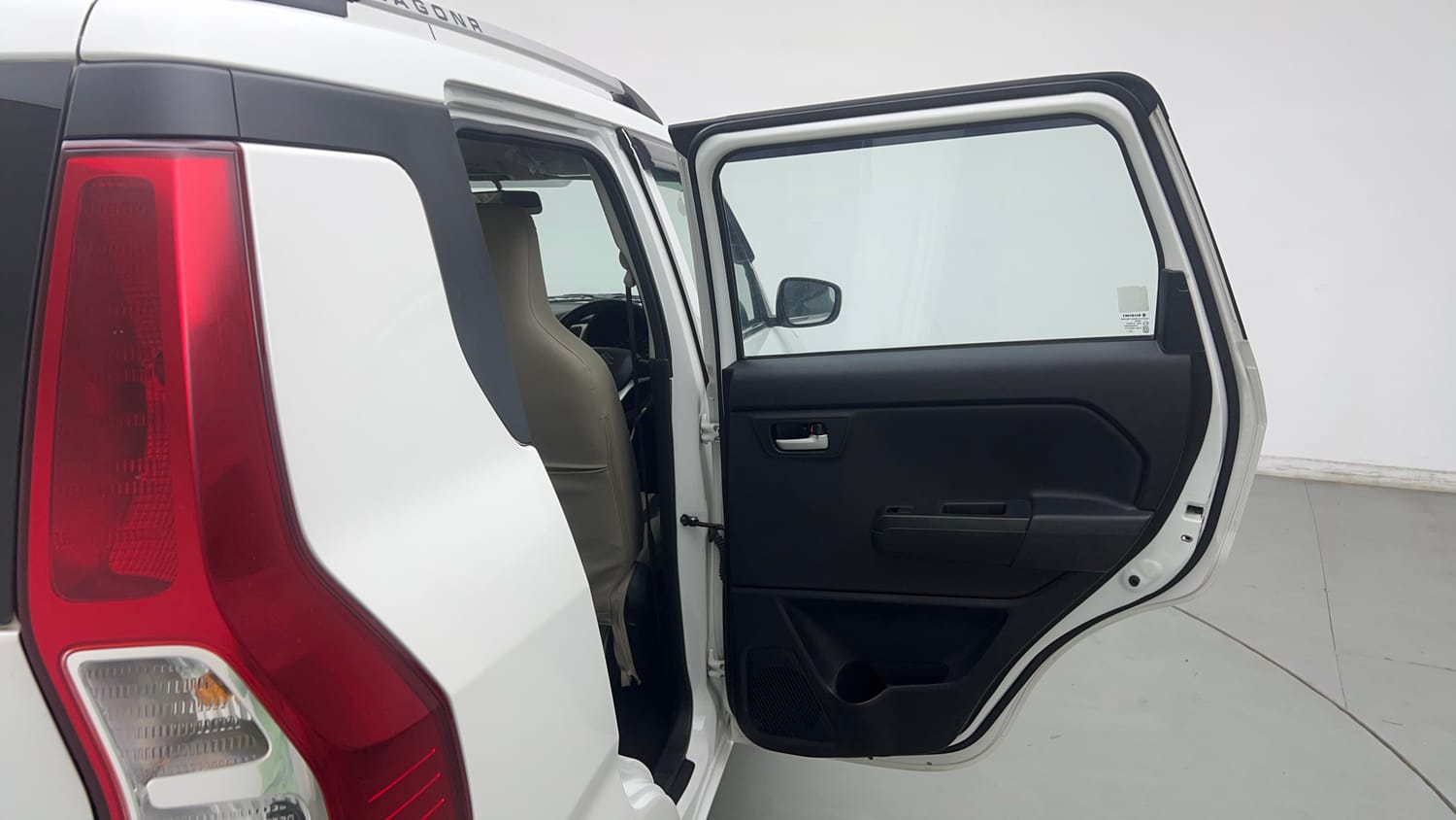 Used 2023 Maruti Suzuki Wagon R VXI 1.0 Petrol Manual interior RIGHT REAR DOOR OPEN VIEW
