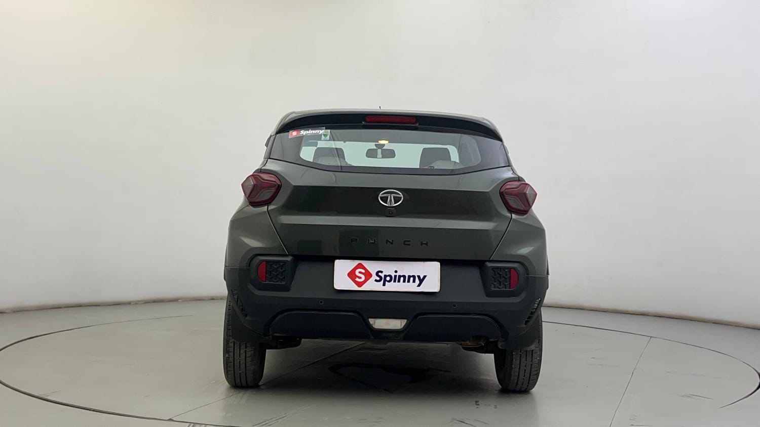 Used 2023 Tata Punch Camo Accomplished AMT Petrol Automatic exterior BACK VIEW