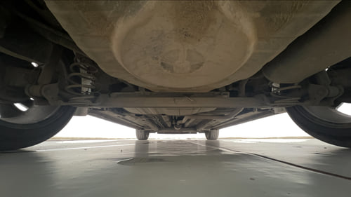 Used 2022 Tata Altroz XZ Petrol Petrol Manual extra REAR UNDERBODY VIEW (TAKEN FROM REAR)