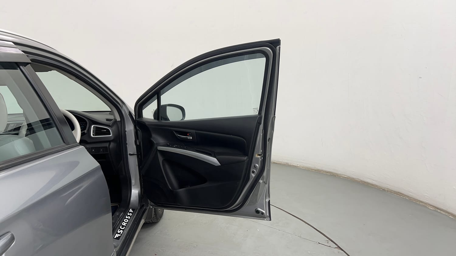Used 2022 Maruti Suzuki S-Cross Alpha AT Petrol Automatic interior RIGHT FRONT DOOR OPEN VIEW