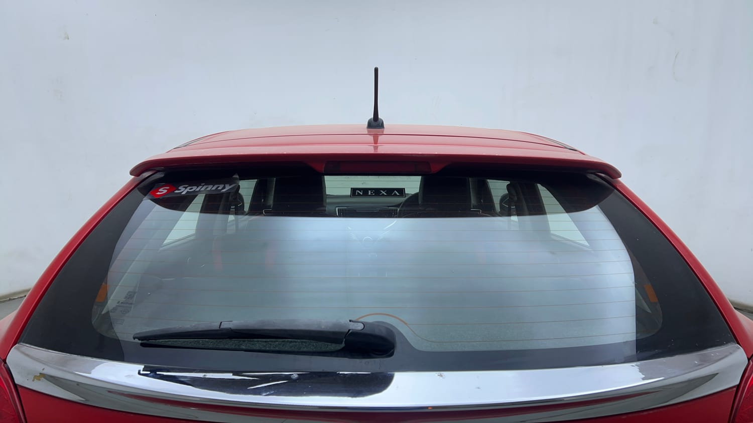 Used 2016 Maruti Suzuki Baleno Delta 1.2 AT Petrol Automatic exterior BACK WINDSHIELD VIEW