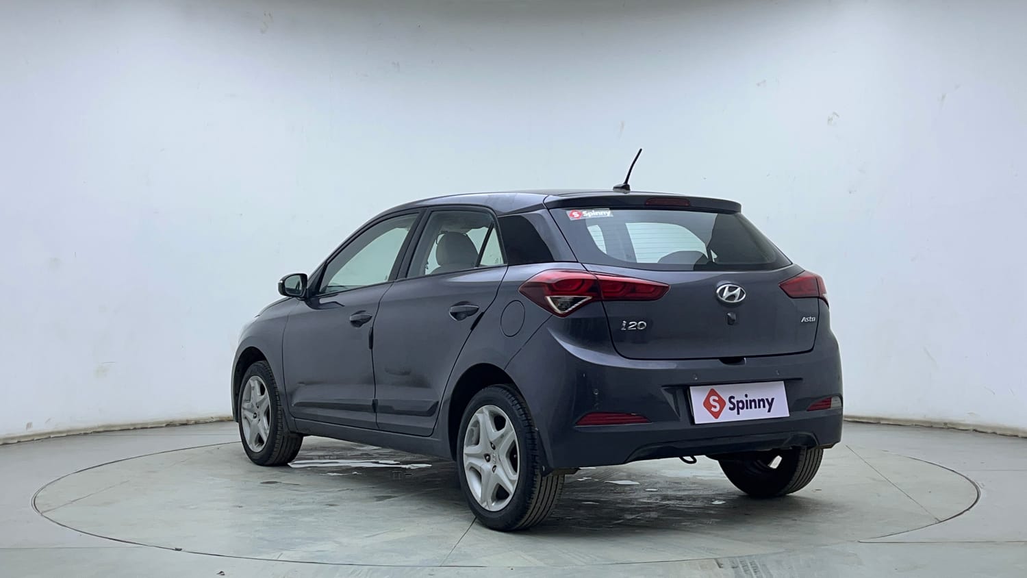Used 2017 Hyundai Elite i20 Asta 1.2 Petrol Manual exterior LEFT REAR CORNER VIEW