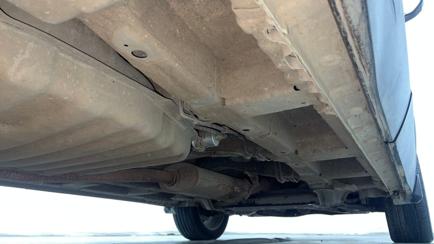Used 2021 MG Motors Hector Sharp 1.5 Petrol Turbo DCT Petrol Automatic extra REAR RIGHT UNDERBODY VIEW