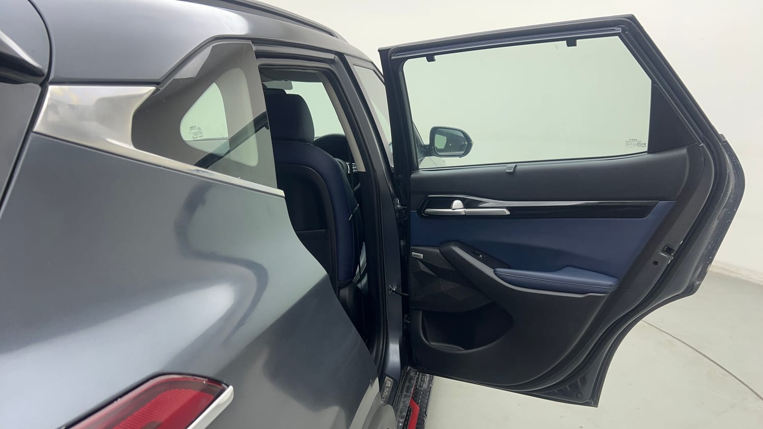 Used 2022 Kia Seltos X Line 1.5 Diesel AT Diesel Automatic interior RIGHT REAR DOOR OPEN VIEW