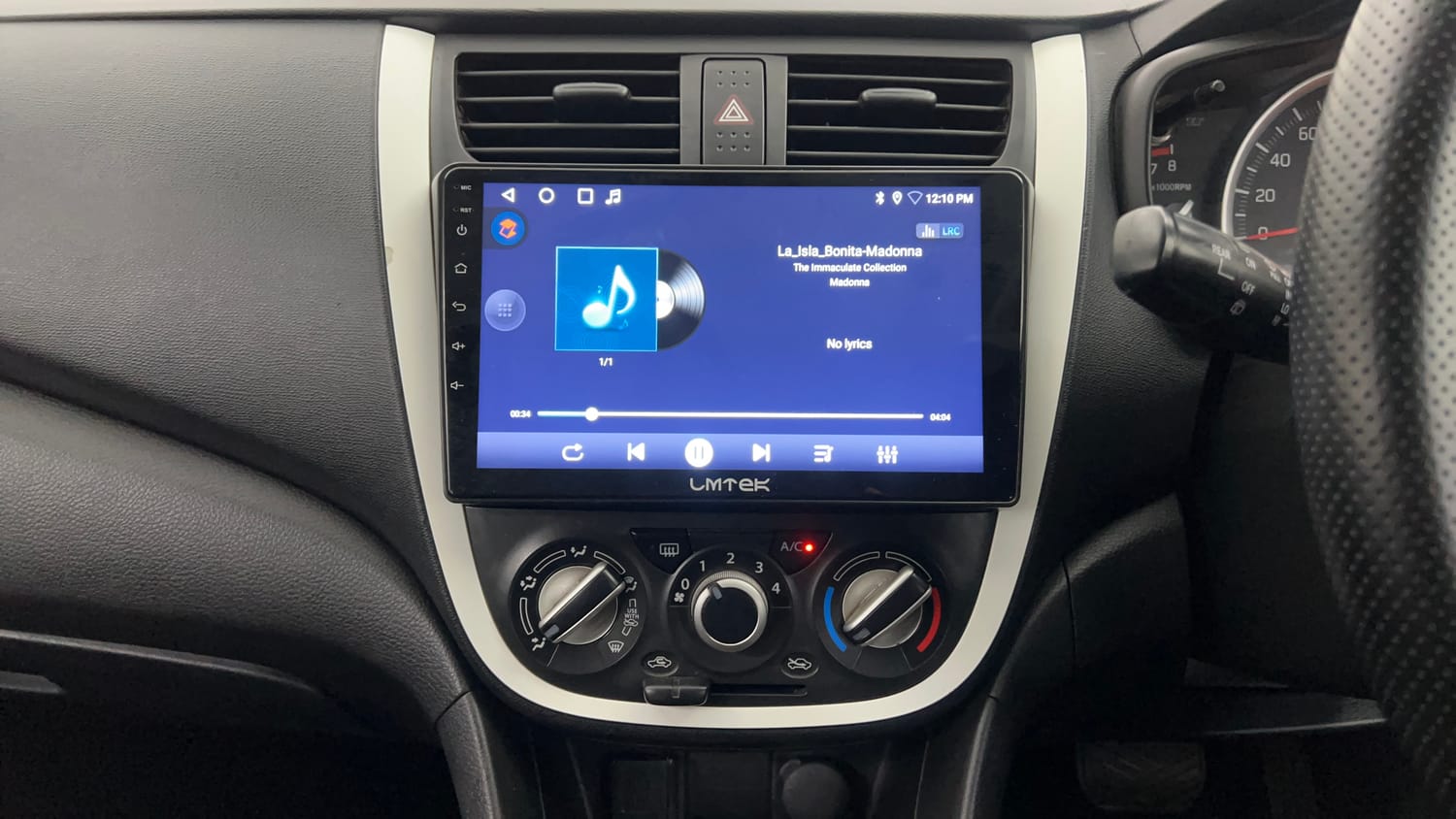 Used 2019 Maruti Suzuki Celerio X Zxi (O) AMT Petrol Automatic interior MUSIC SYSTEM & AC CONTROL VIEW