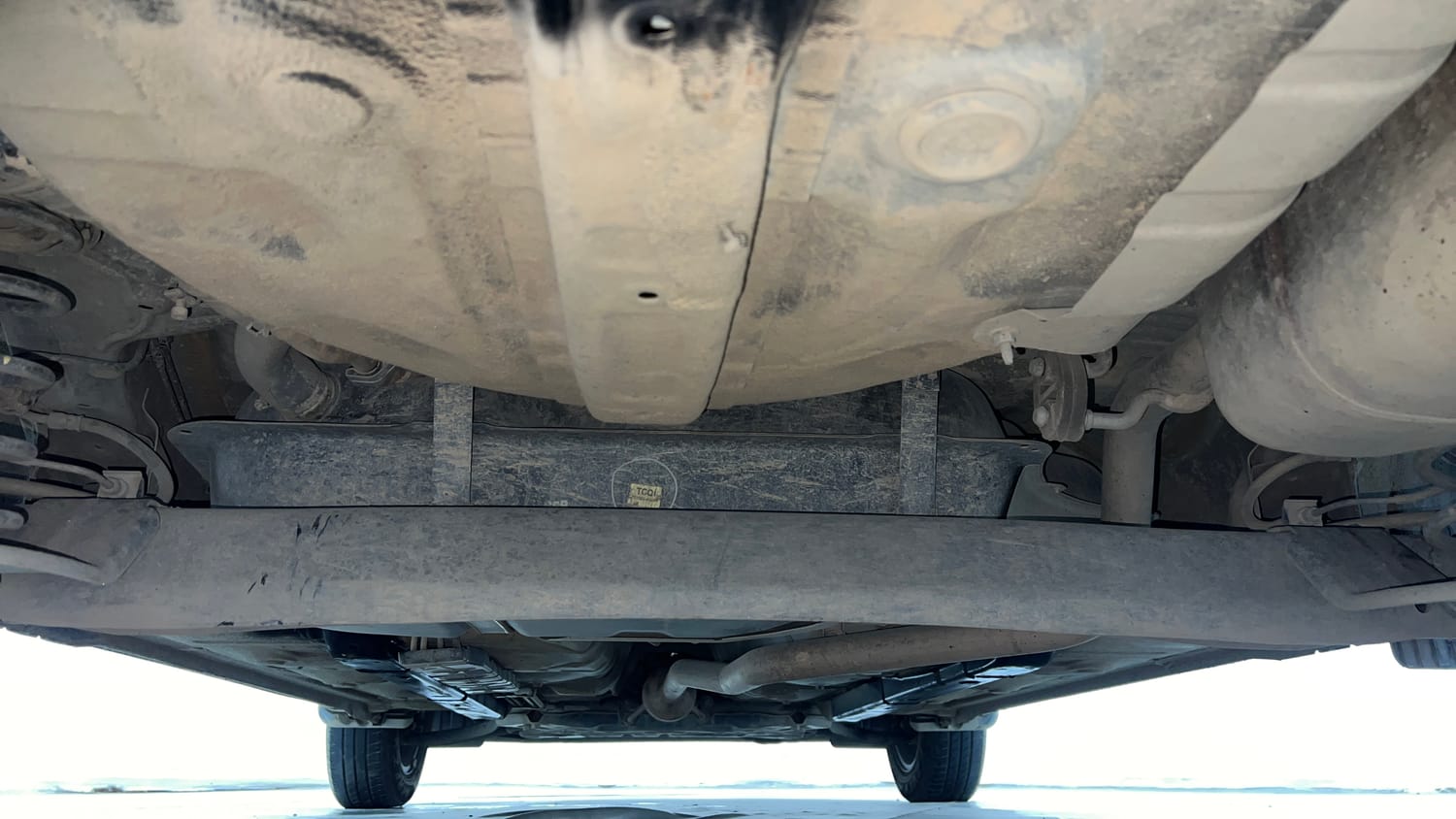 Used 2021 Hyundai Grand i10 Nios Sportz 1.2 Kappa VTVT Petrol Manual extra REAR UNDERBODY VIEW (TAKEN FROM REAR)
