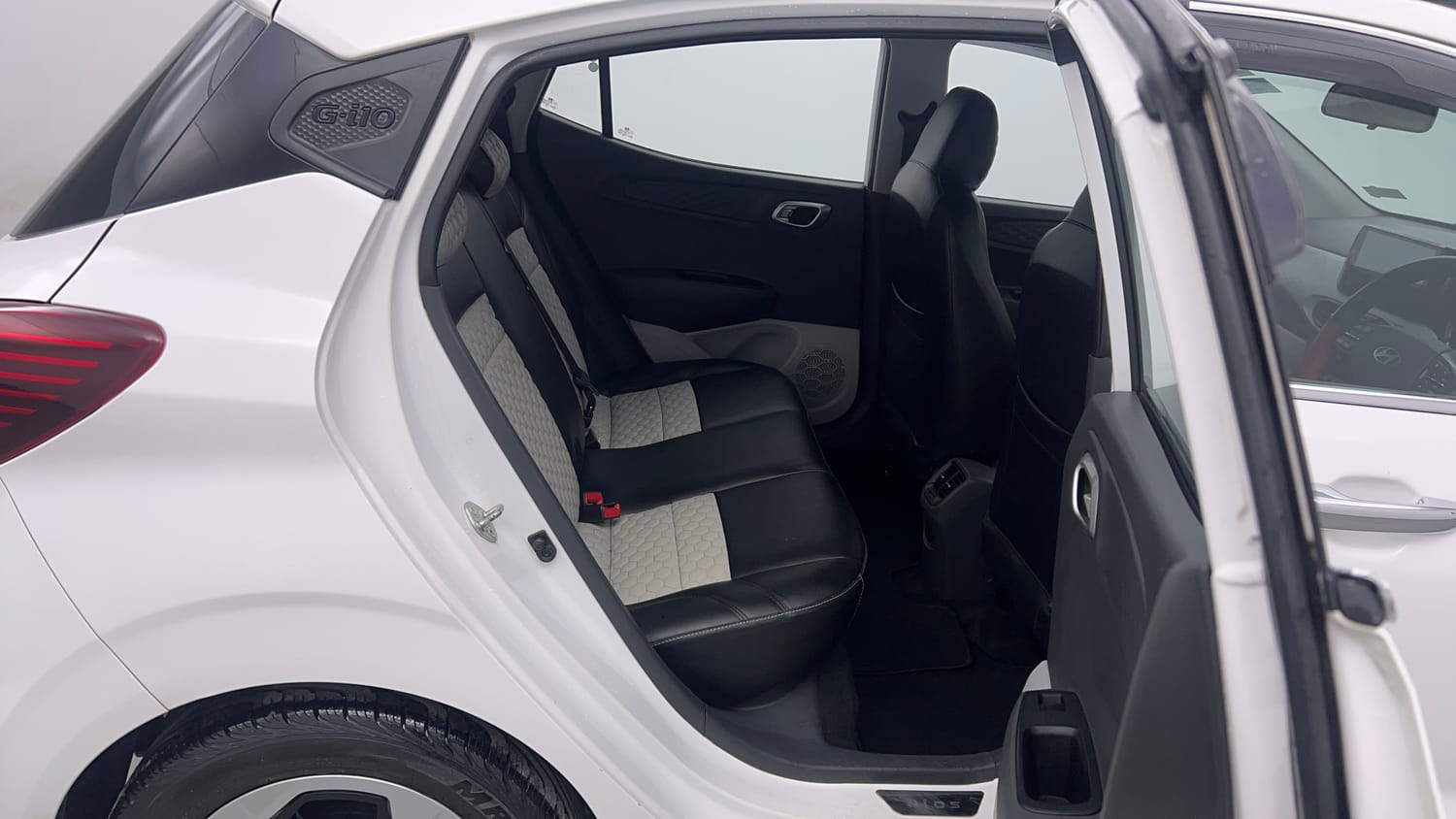 Used 2023 Hyundai Grand i10 Nios Sportz 1.2 Kappa VTVT Petrol Manual interior RIGHT SIDE REAR DOOR CABIN VIEW